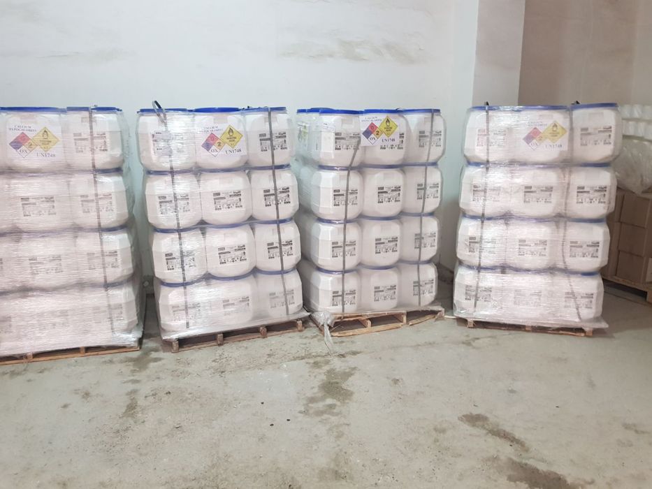 Гипохлорит кальция 65% gipoxlorit kalsiy 45%  перекис водород