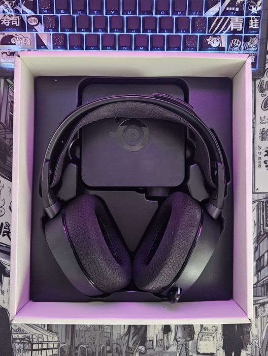 Căști Steelseries Artics Pro Wireless pentru PS4/PS5/PC