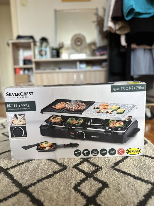 Gratar electric pentru raclette