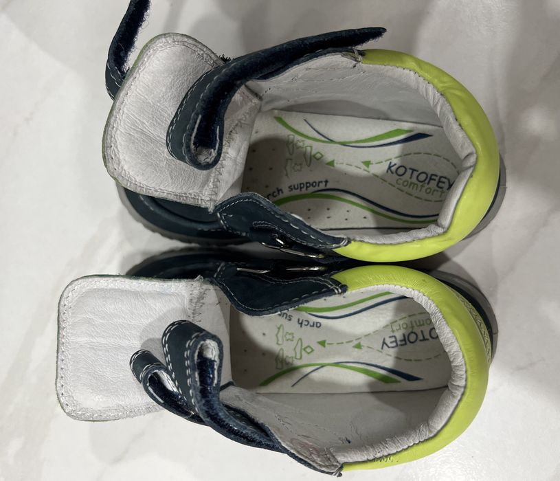 Кожаные ботинки на весну