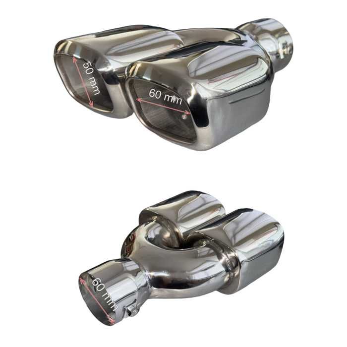 Накрайник ауспух 3034 входа-60мм изхода-60/50мм