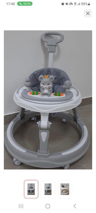 Продам детские ходунки с 6 месяцев