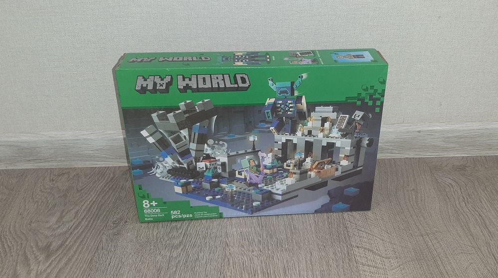 Продам Lego Minecraft The Deep Dark Battle