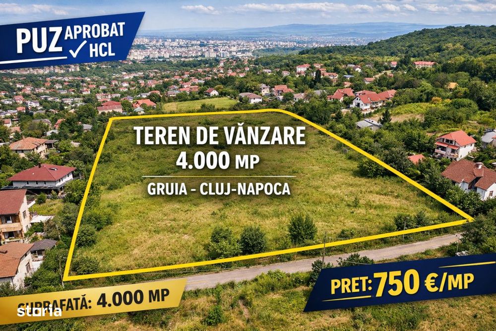 De Vanzare, Proiect Case Rezidențiale, Cartier Gruia Cluj Napoca