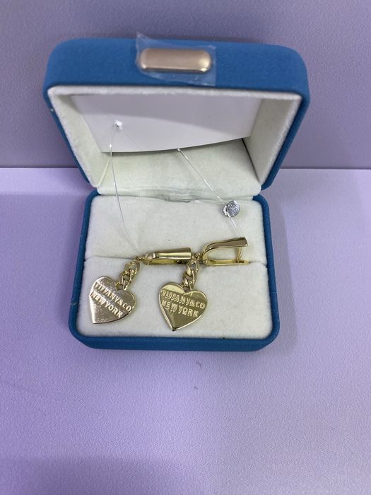 Золотые серьги КО12676