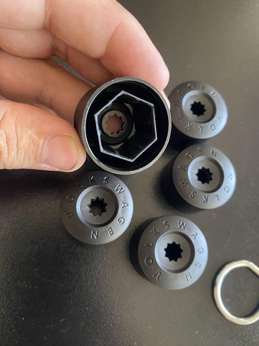 Vw passat golf caddy cc arteon polo Капачки за болтове на джанти