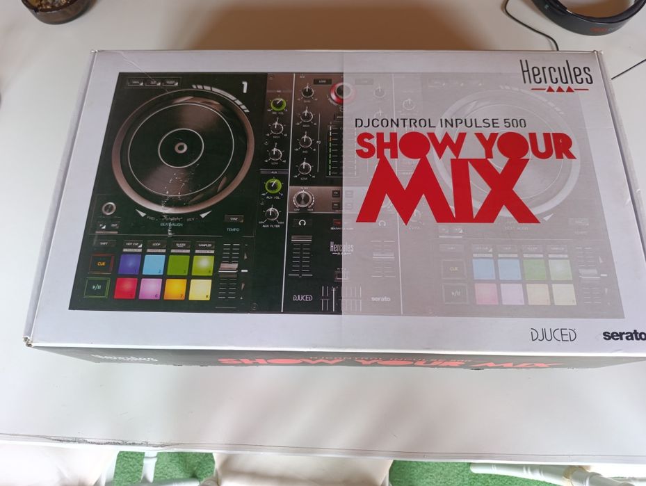 Consola dj hercules impulese 500