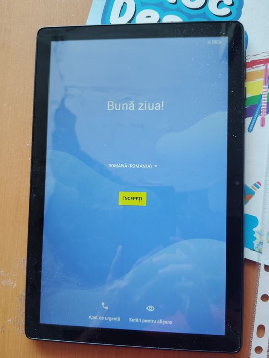 Tabletă funcționează perfect