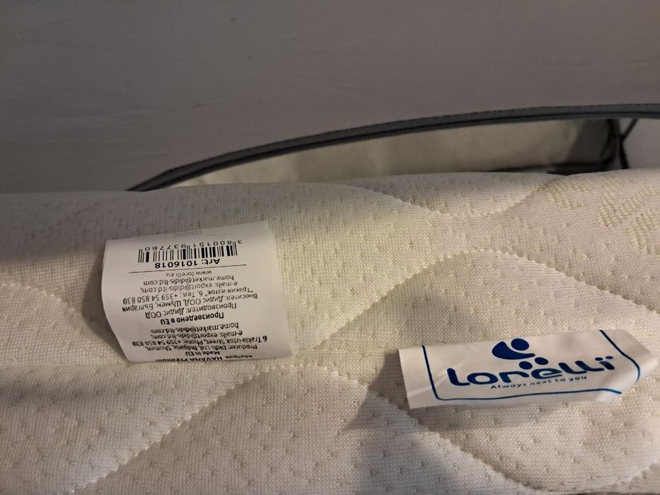 Матрак Lorelli Havana Premium, бял, 120 х 60 x 10 см