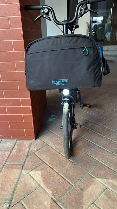 Bicicleta electrica Brompton P line