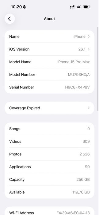 Iphone 15 Pro Max 256gb Natural Titanium