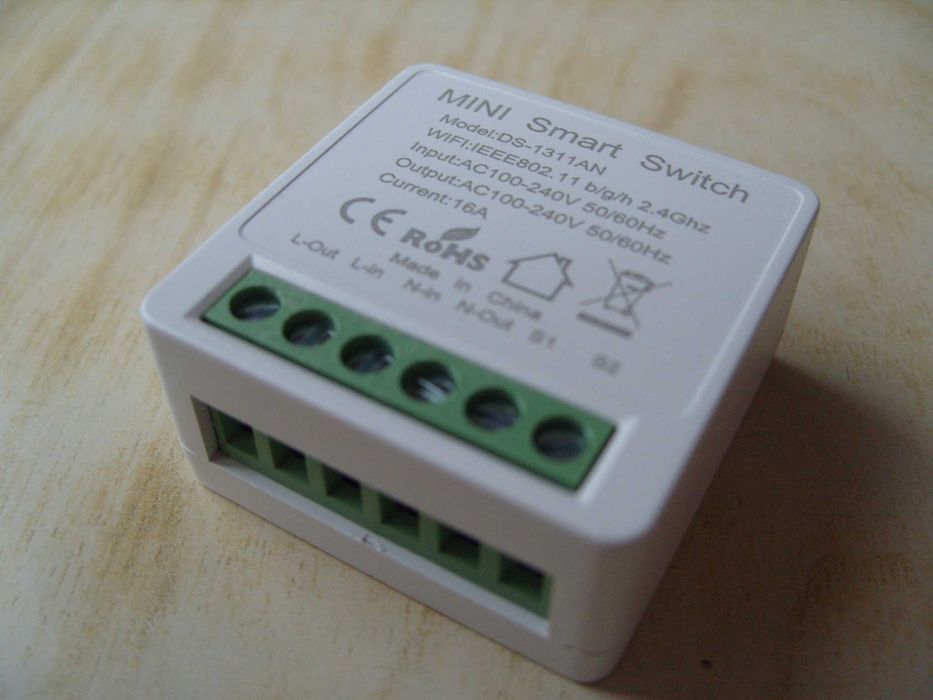 Wi-Fi Smart превключвател. 220V/16A. Българско ръководство