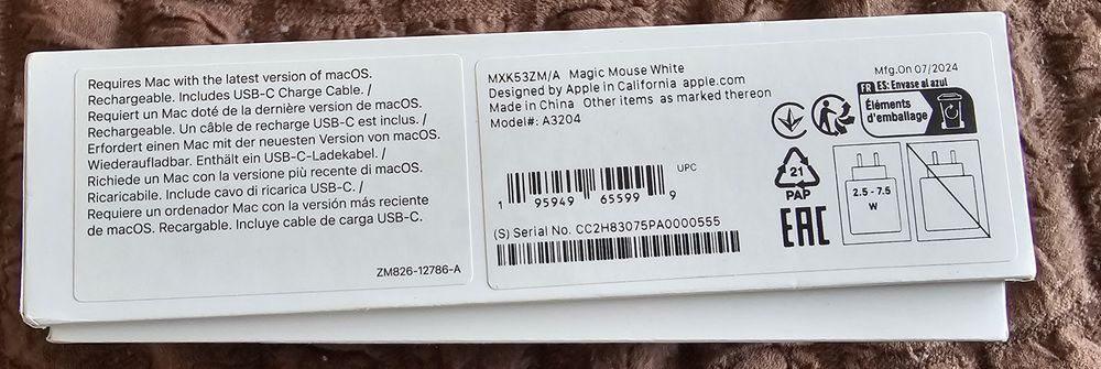 Apple Magic Mouse A3204