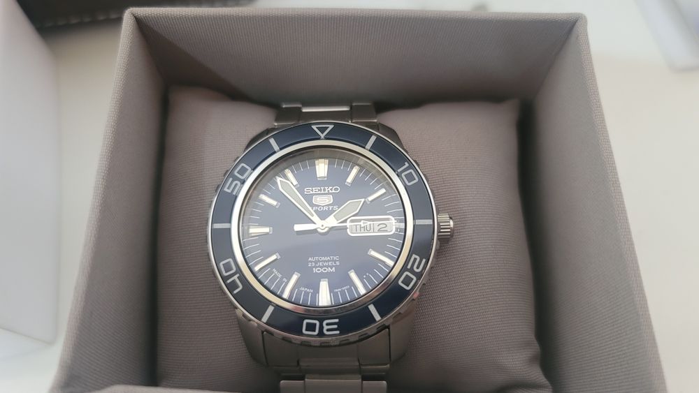 Seiko 5 Sports SNZH53J1 (7S36-04N0) – Japan Made, 2019 год