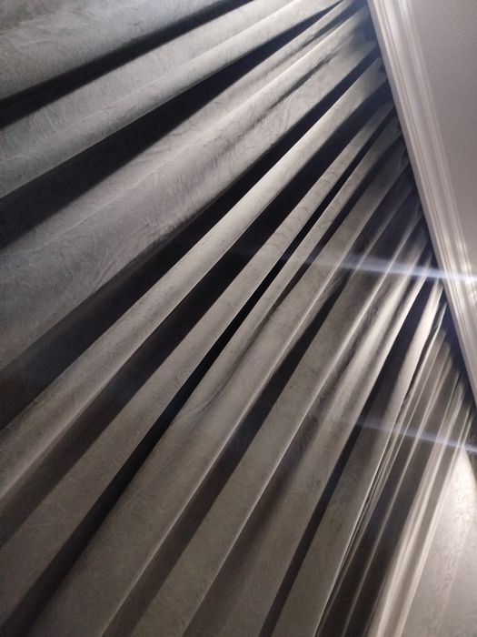 Новые шторы 2 шт за 495 тыс. Занавески в стиле хай-тек.
