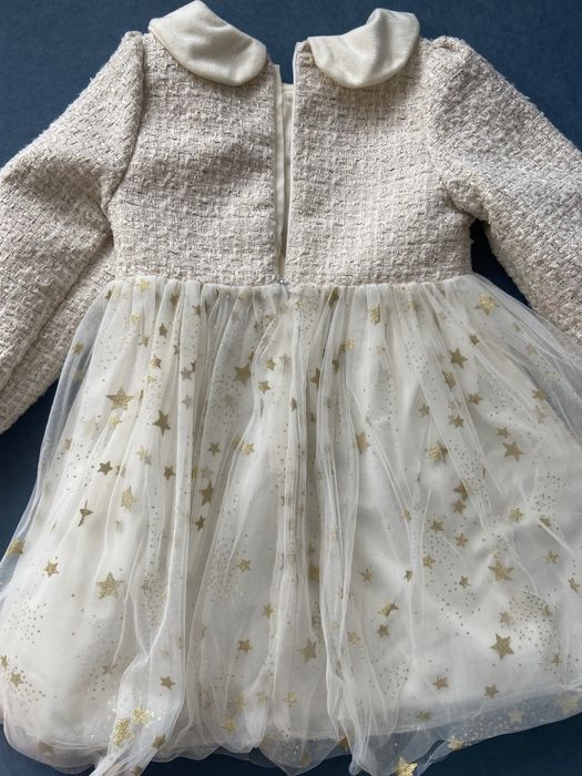 Продам твидовое платье для девочки