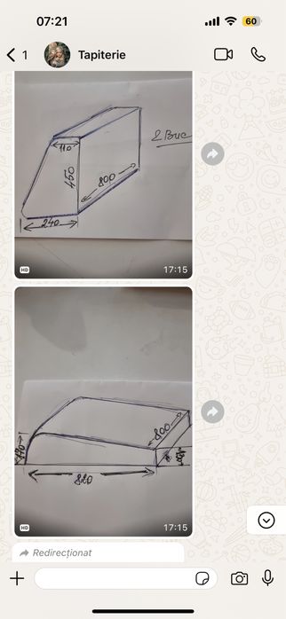 2 perne sezut si 2 spatar canapea (doar craiova)