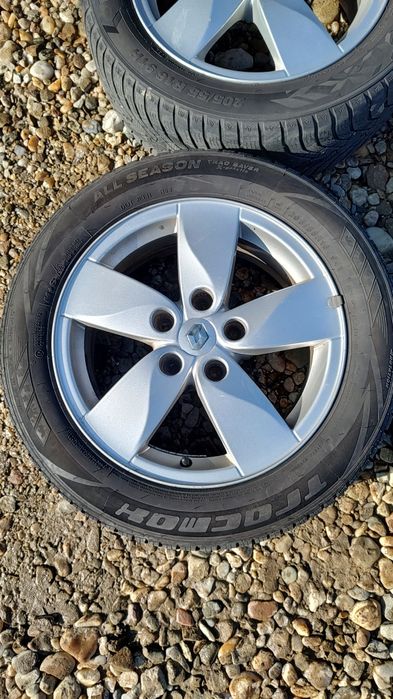 Jante Renault R16 5x114.3+Anvelope Allseason/Iarna 205/55/16 Megane