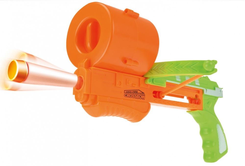 Toi-Toys Детски арбалет с 12 меки стрели 30 cm