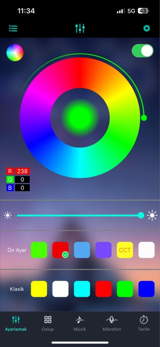 Звездно небе за таван на мпс