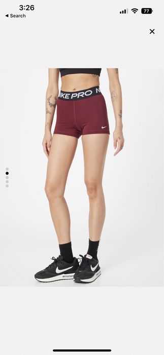 Nike спортен клин - Винено червено - размер М