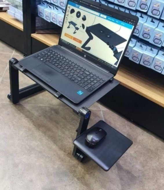 Стол трансформер Laptop table складной столик для ноутбука