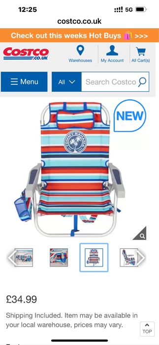 Tommy Bahama Плажен стол (шезлонг) Томи Бахама