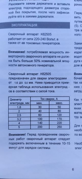 Эл. Сварка 250Ач