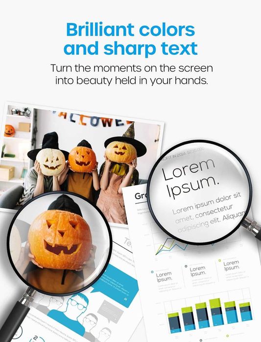 Мастилени касети iNKPAD 924 XL с чип за принтер HP OfficeJet Pro, 4 бр