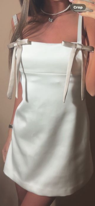 Сатенена рокля Зара