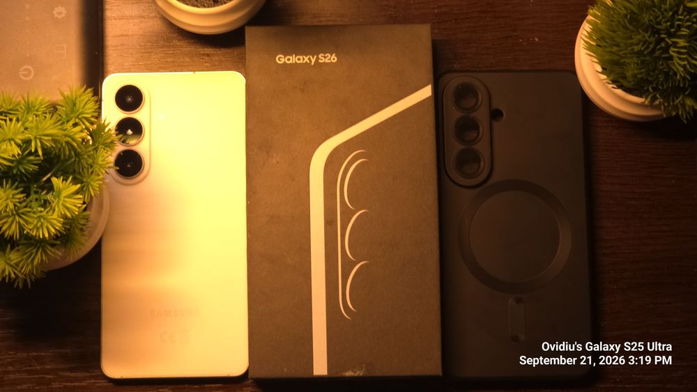 Samsung Galaxy S26 512GB - Impecabil (Baterie 100%, 70 cicluri) + Cutie & Husă