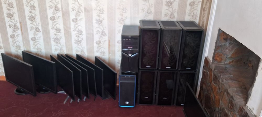 8 ta game kompiyurer 14 ta kreslo game clupdan yechilgan hamma narsasi