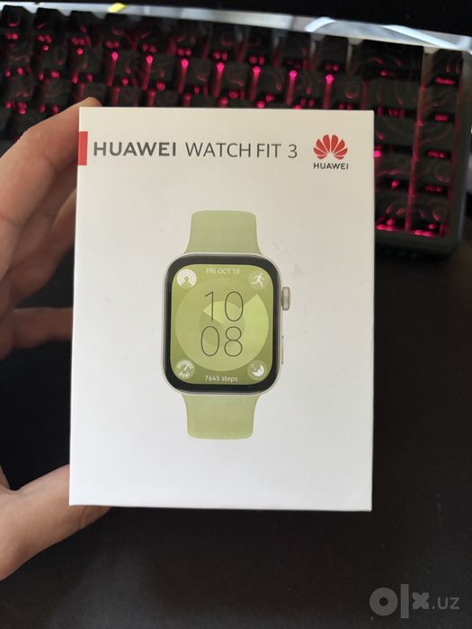 Hiawei watch fit 3 green