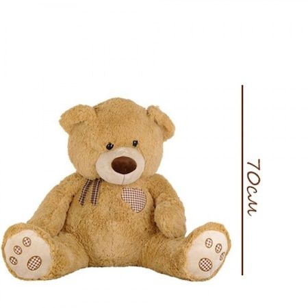 Гигантско плюшено мече със сърце