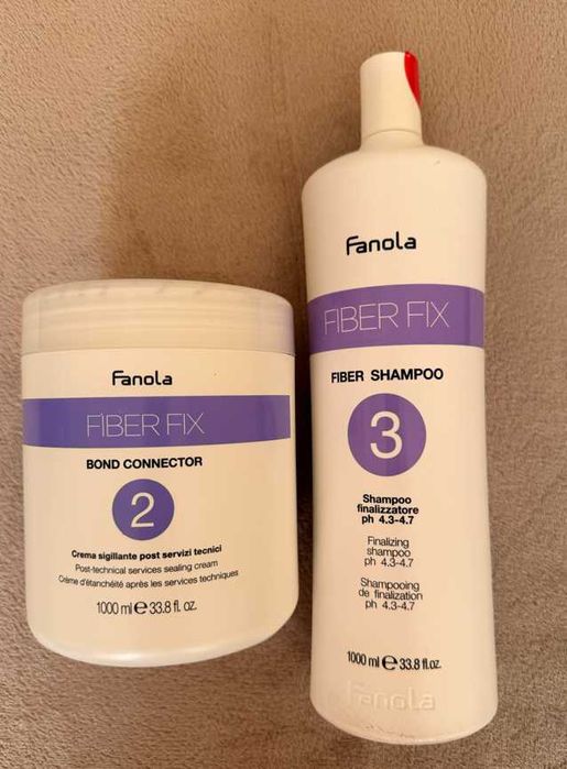 Set Sampon si masca Fanola Fiber Mix