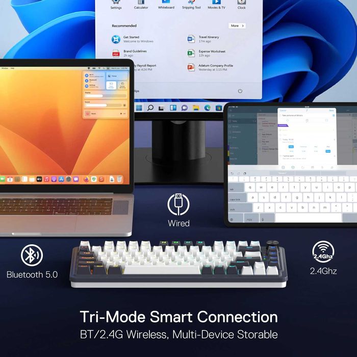 Клавиатура Redragon UCAL K673 Pro Механическая оригинал RUS/ENG 3в1