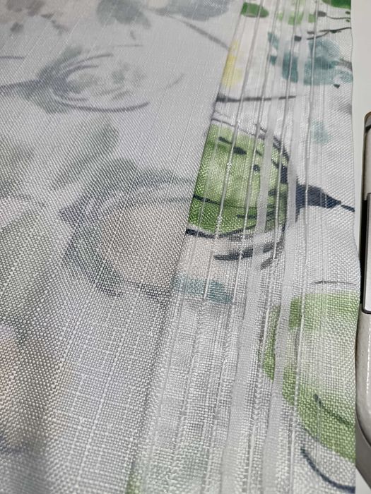 Штора , полулен ( 1 штука)