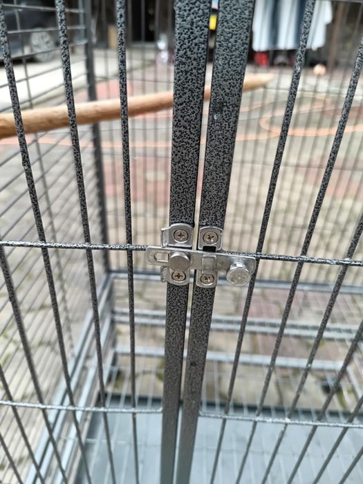 Colivie mare papagali cu suport și roți – 76×61×146 cm