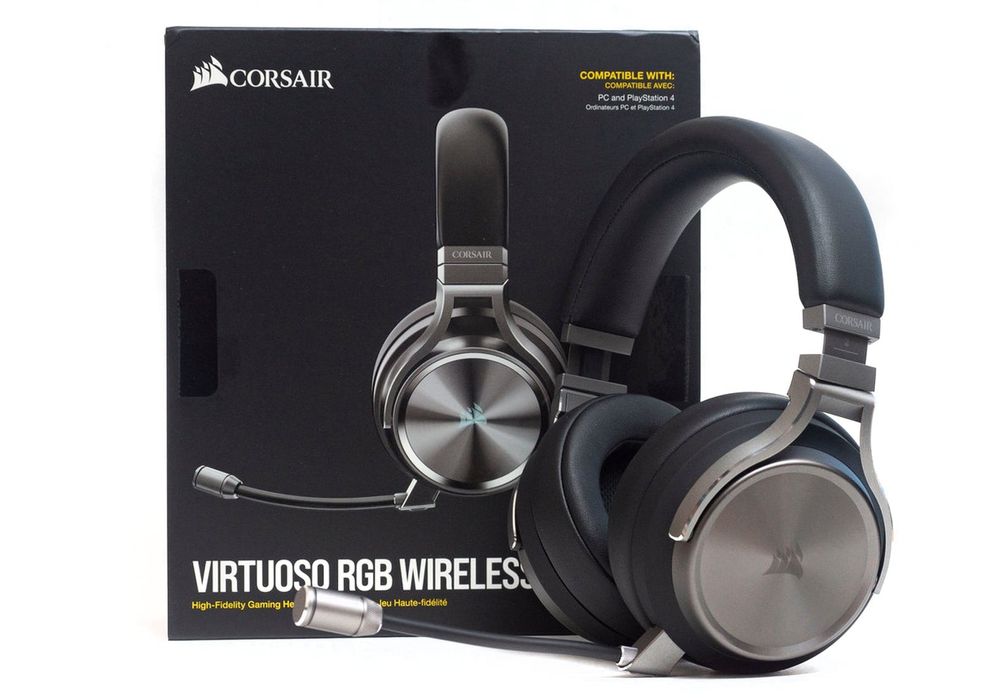 Наушники Corsair Virtuoso RGB WIRELESS