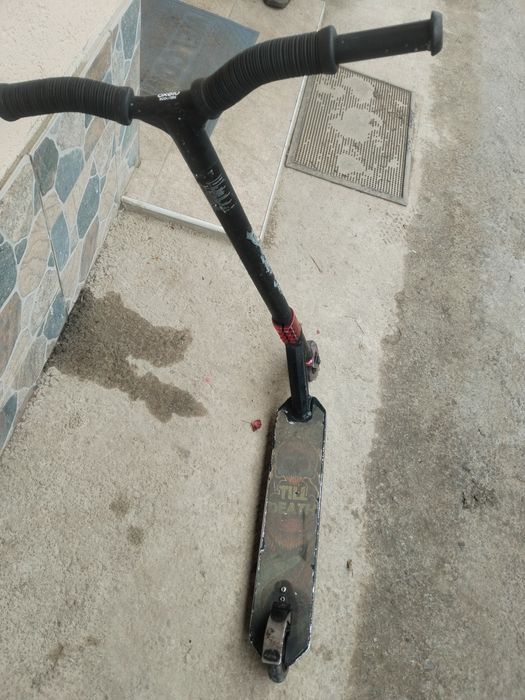 Trotineta stare bună, aluminiu.