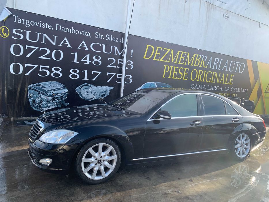 Dezmembrez mercedes s class w221 s320D/far w221/bara w221/capota/