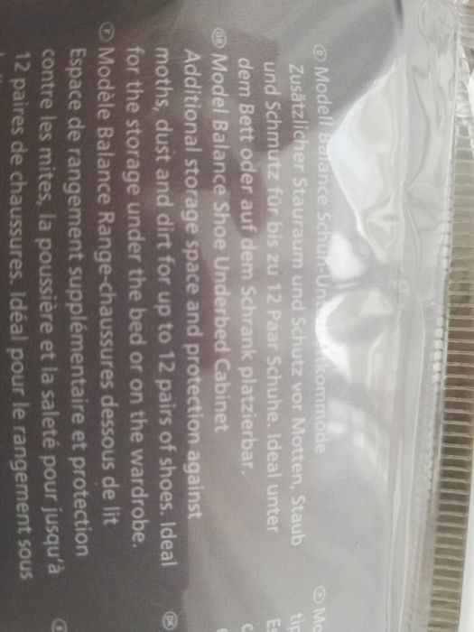 Organizator Wenko pt pantofi, papuci