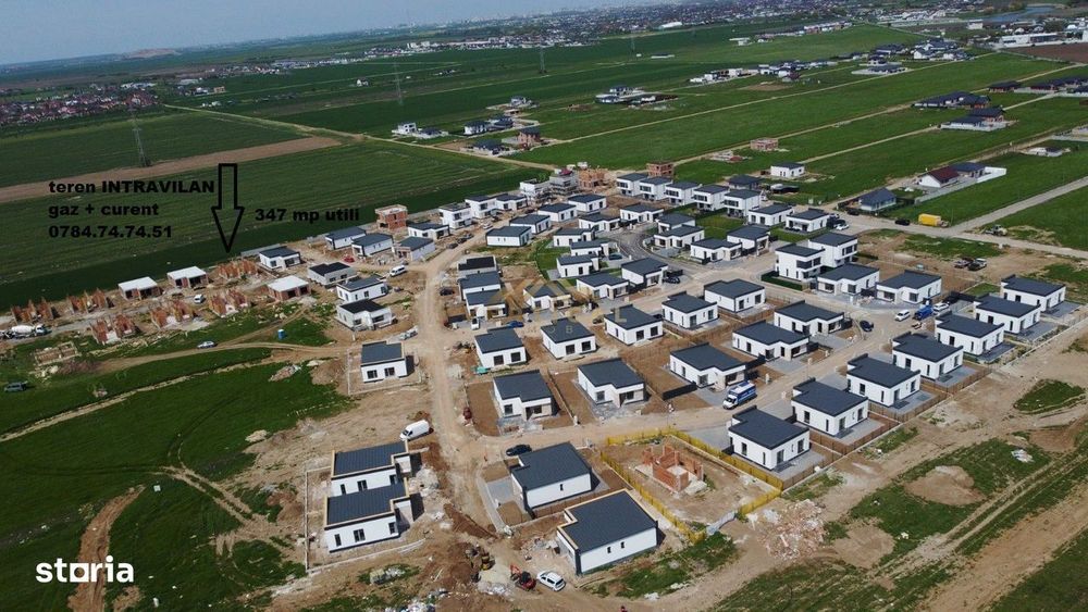 Teren Intravilan 347 mp - iesire comuna Berceni - Vedere 3