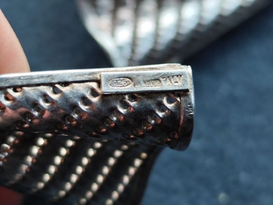 Италиански сребърни обеци