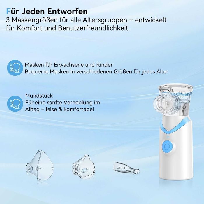 Inhalator pentru adulti si copii, nebulizator