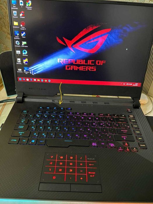 Ноутбук ASUS ROG Strix SCAR III (G531GV-AZ257) Core i7-9750H 240 Гц