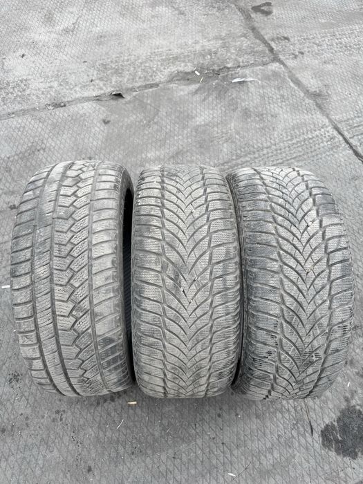 Резина 3 штуки б/у всесезонка