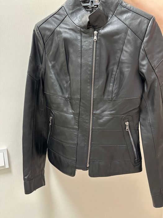 Женская кожаная куртка