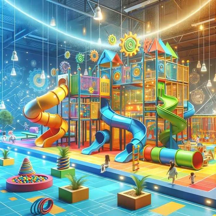 Игровые площадки до 3000кв.м