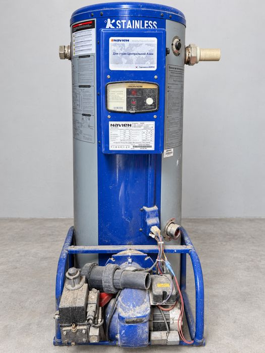 Газовый котёл Navien 735 GTD, 81,4 кВт, б/у, в рабочем состоянии